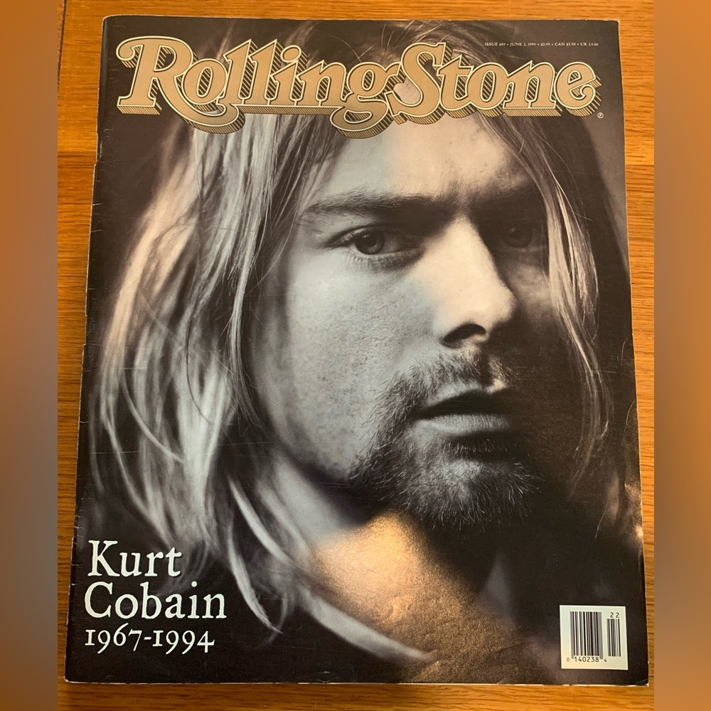 1994 Rolling Stone Magazine Kurt Cobain Memorial Issue